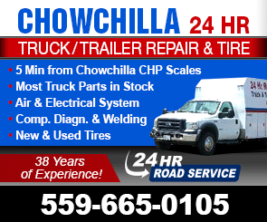 Chowchilla 24 HR Truck-Trailer Repair & Tire