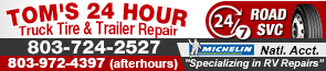 Tom’s 24 Hour Truck Tire & Trailer Repair