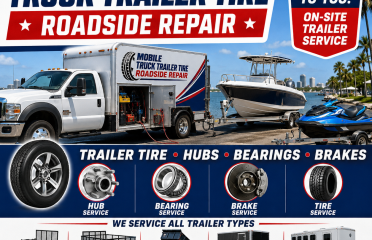 Mobile Truck Trailer Tire Roadside Repair