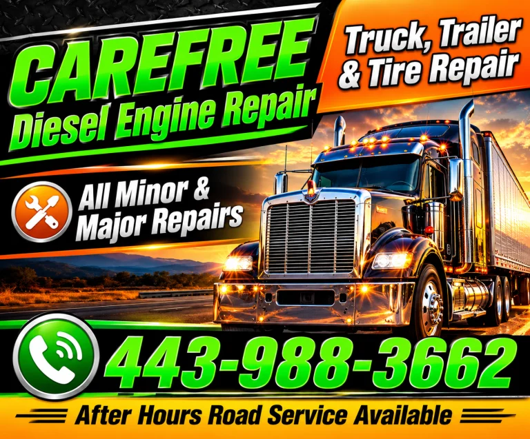 Carefree Diesel Engine Repair