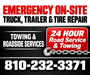 Emergency On-Site Truck-Trailer & Tire Repair