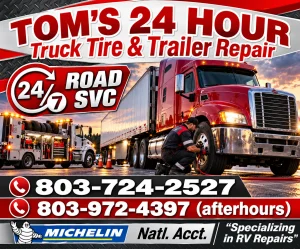Tom’s 24 Hour Truck Tire & Trailer Repair